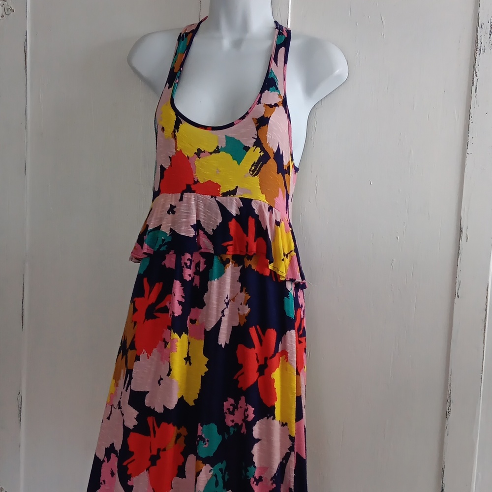 ELLA MOSS FLORAL MAXI DRESS.  #5390